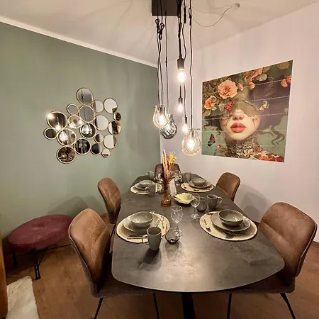 Apartamento Stilvolles 3 Zi Klinik & Kurpark Terrasse Parkplatz Barrierefrei