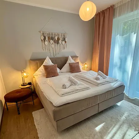 Stilvolles 3 Zi Klinik & Kurpark Terrasse Parkplatz Barrierefrei * 바트왼하우젠